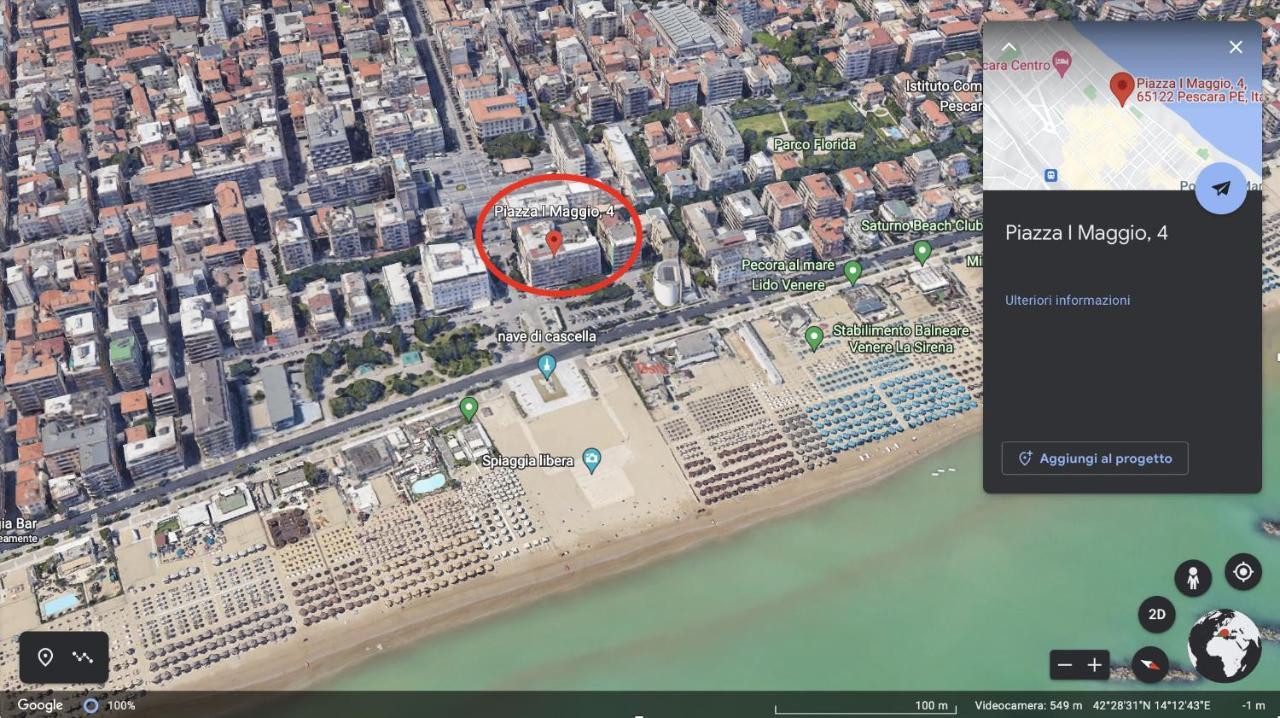 Riviera Apartments Пескара Екстер'єр фото